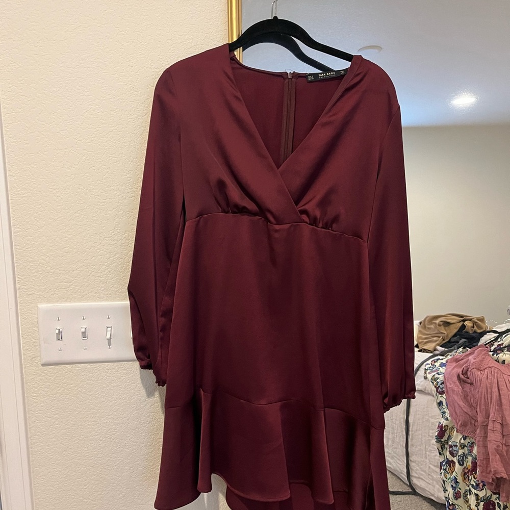 Zara Satin Dress